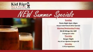 summer specials